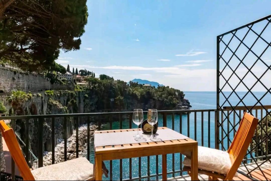 Pieve Ligure A Picco Sul Mare Con Piscina Villa Regina Exteriör bild