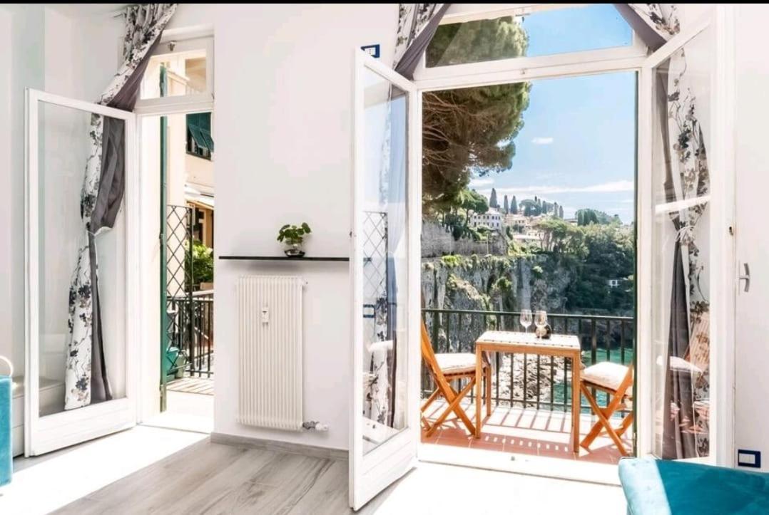 Pieve Ligure A Picco Sul Mare Con Piscina Villa Regina Exteriör bild